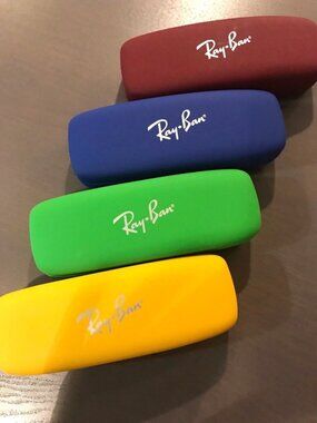 Original Ray Ban Youth Kids Sunglasses Eyeglasses Case / Lot of 4